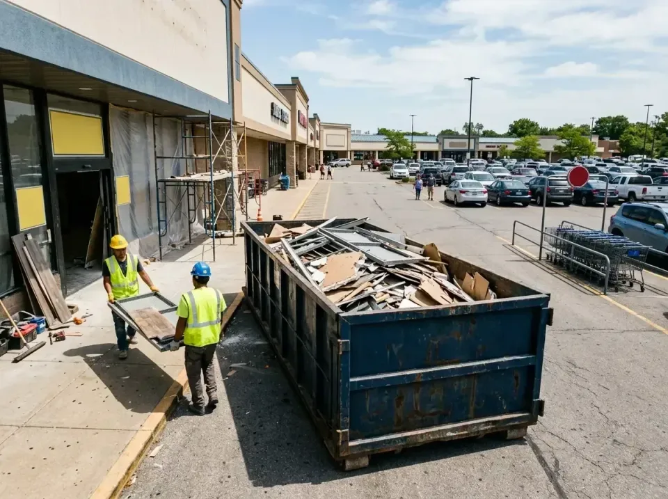 retail-store-renovation-debris-003 — frequently asked questions, Roll-off Dumpster Rentals in Worthington Hills, KY